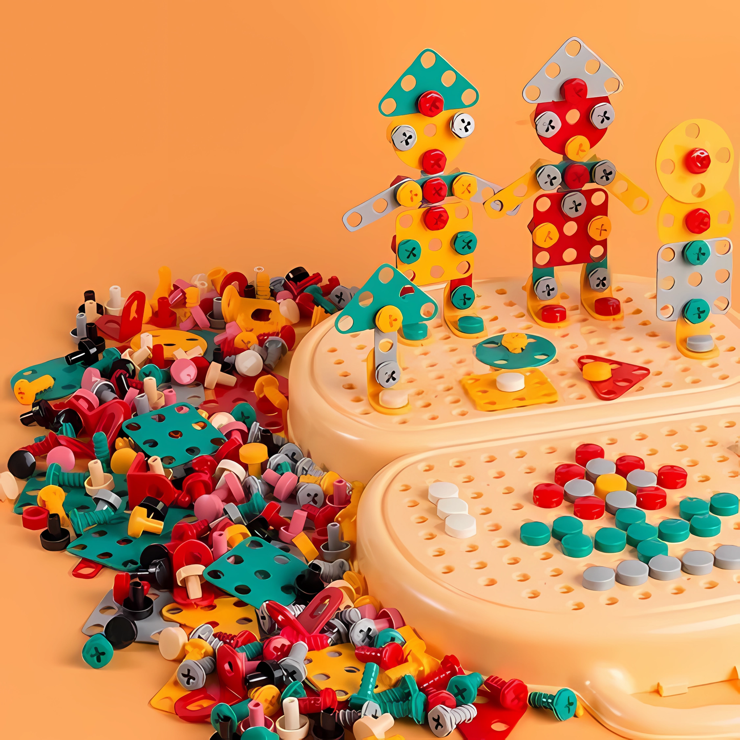Puzzle Screw Montessori Educational Toys