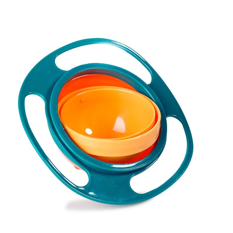 360 Degree Rotation Non Spill Bowl