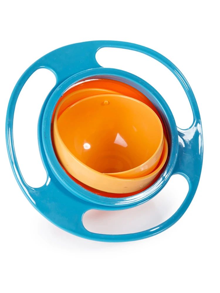 360 Degree Rotation Non Spill Bowl