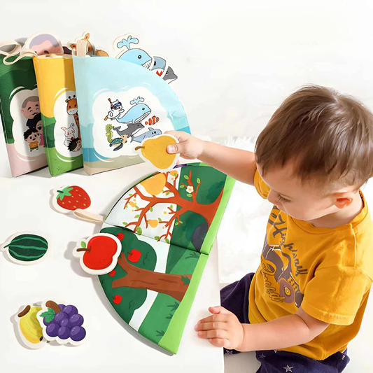 3D Cloth Montessori Books